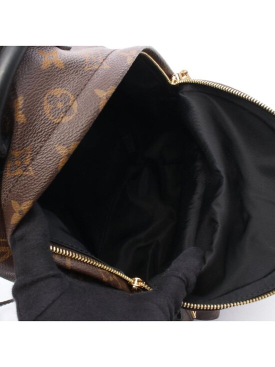 Louis Vuitton Backpack Palm Springs PM Monogram Co Ting Canvas Leather PM main image 9